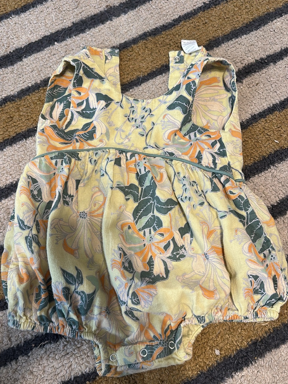 kate quinn green Bubble Romper